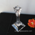 Square Large Crystal Glass Candle Holder